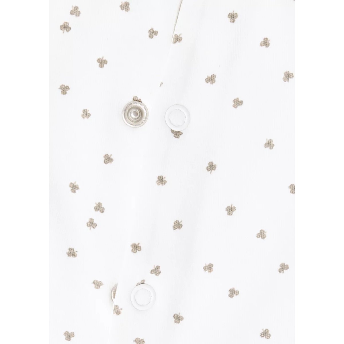 Pyjama long imprimé blanc cassé, MANGO BABY