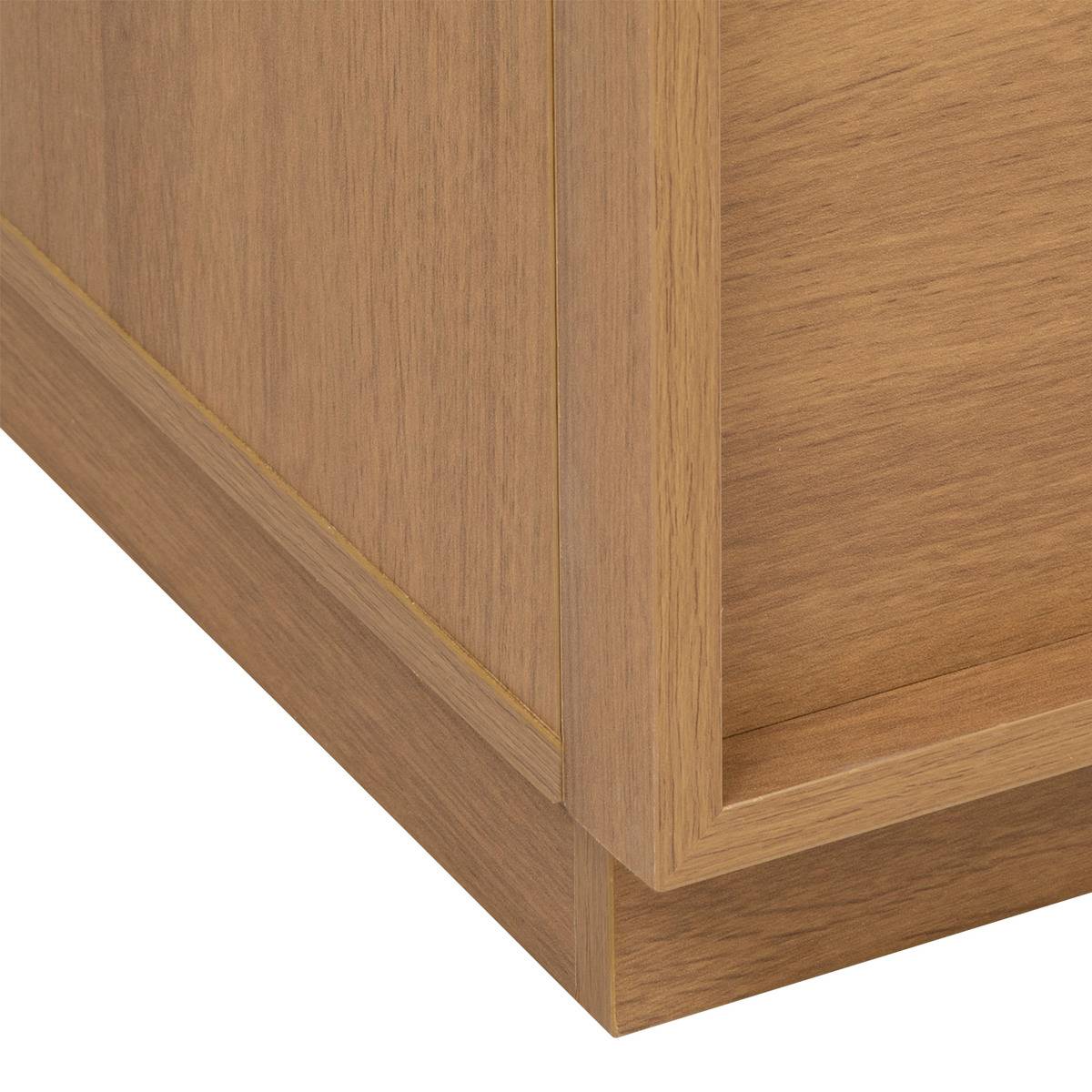 Commode 6 tirois bois foncé FRAMY marron, 5FIVE SIMPLY SMART