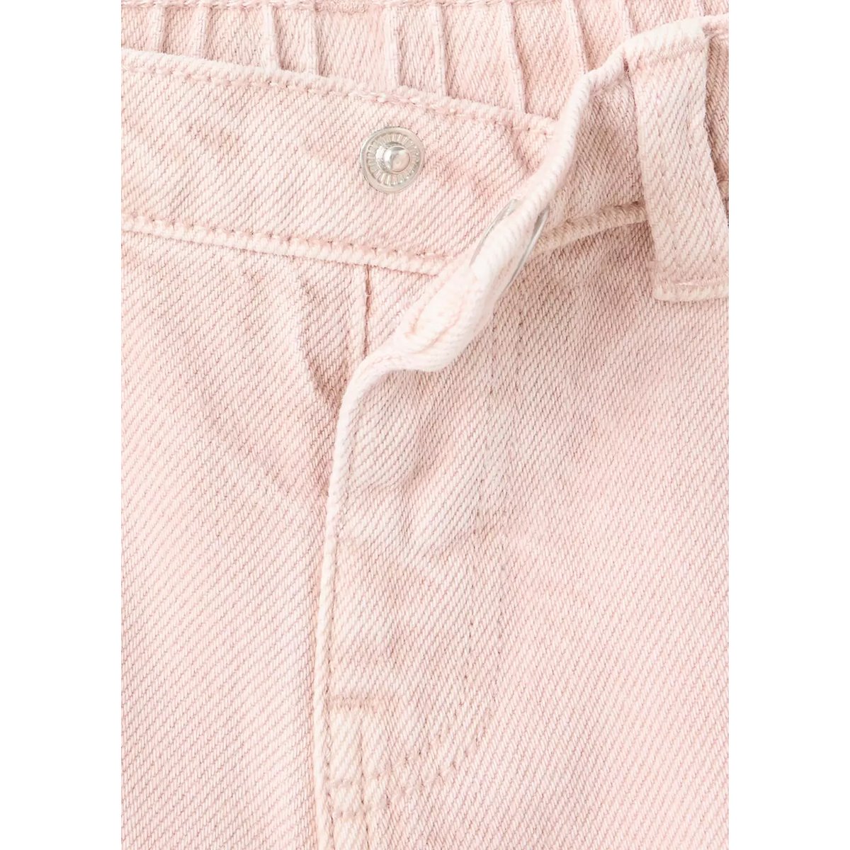 Jean droit pinces rose pastel, MANGO BABY
