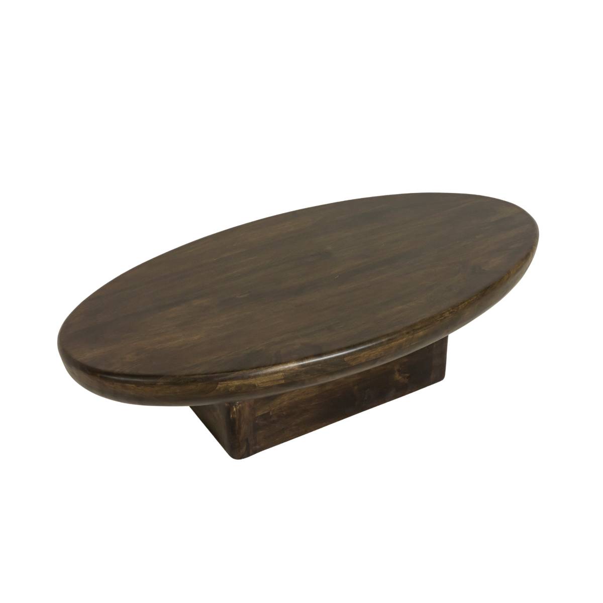 Table basse en bois de manguier MORANA bois foncé, MADE IN MEUBLES 