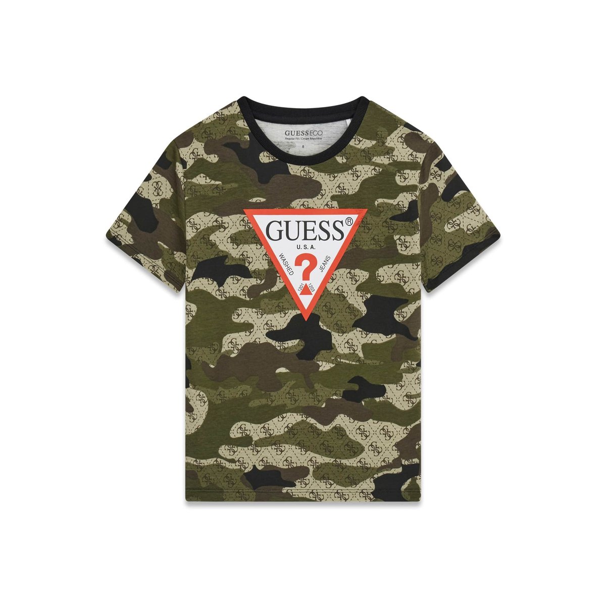 T-Shirt Imprimé vert multi, GUESS KIDS