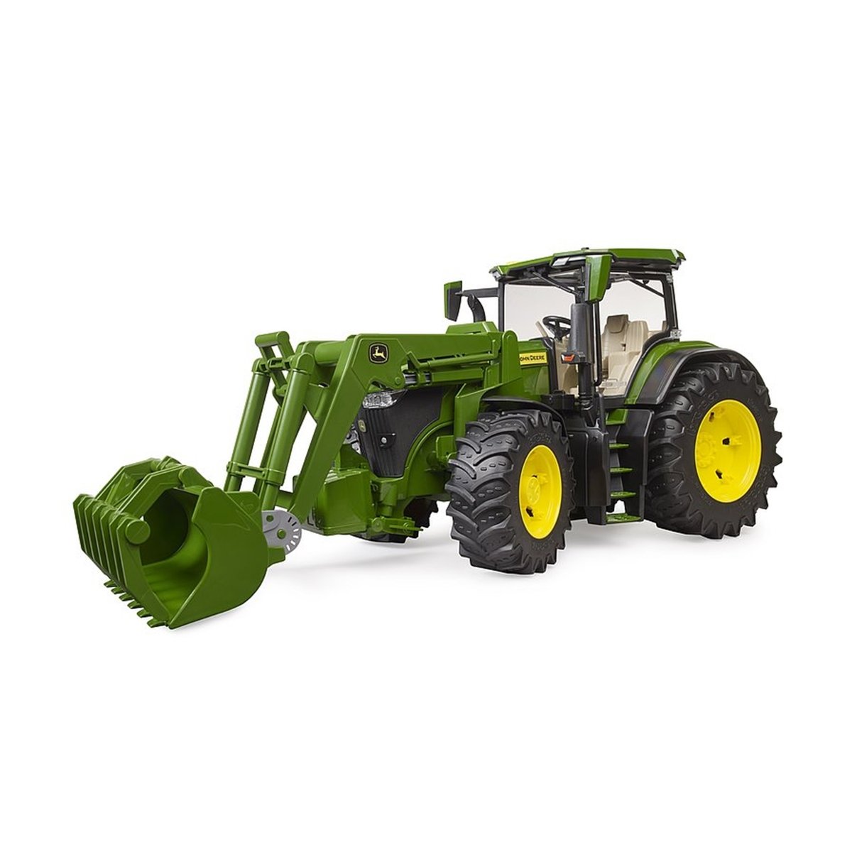 John Deere 7R avec chargeur avant vert, BRUDER