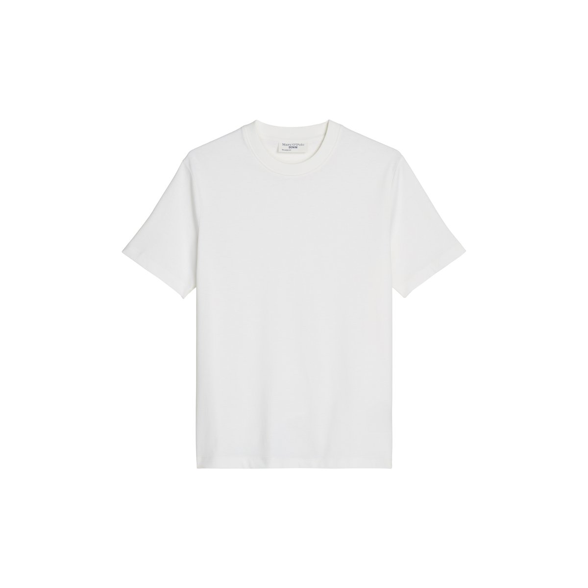 T-shirt ample en jersey de coton bio épais blanc, MARC O’POLO DENIM