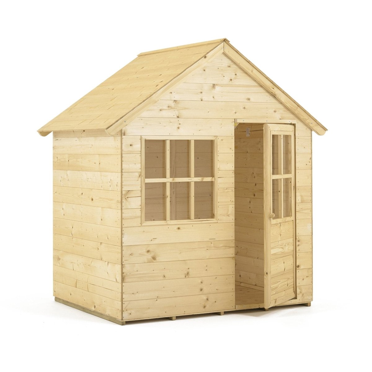 Maisonnette cabane enfant REFUGE marron, TP TOYS
