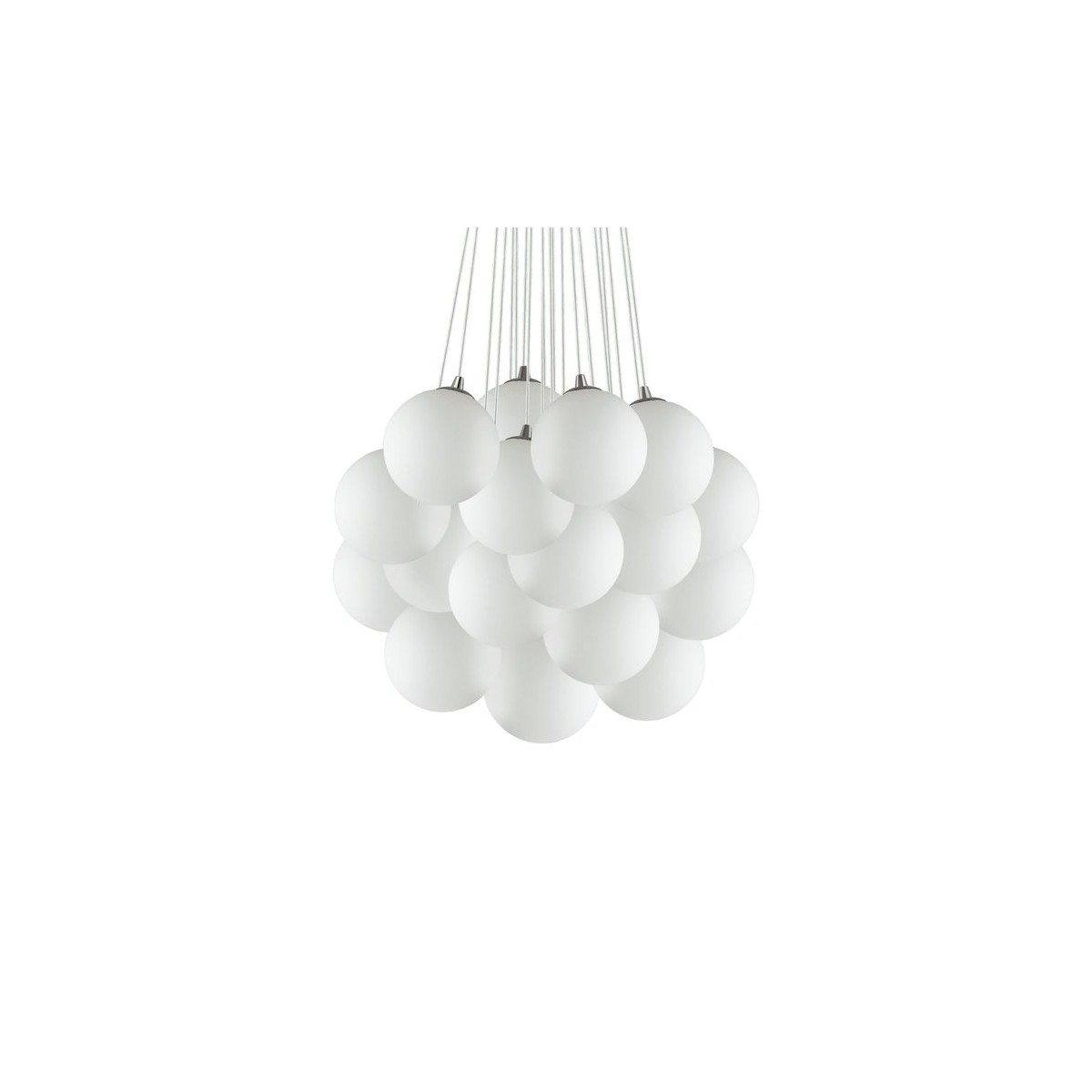 Suspension MAPA PLUS blanc, IDEAL LUX