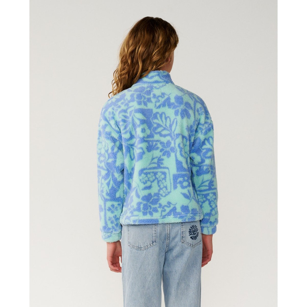 Polaire 1/4 zippé PACIFIC DREAMS ocean, RIP CURL