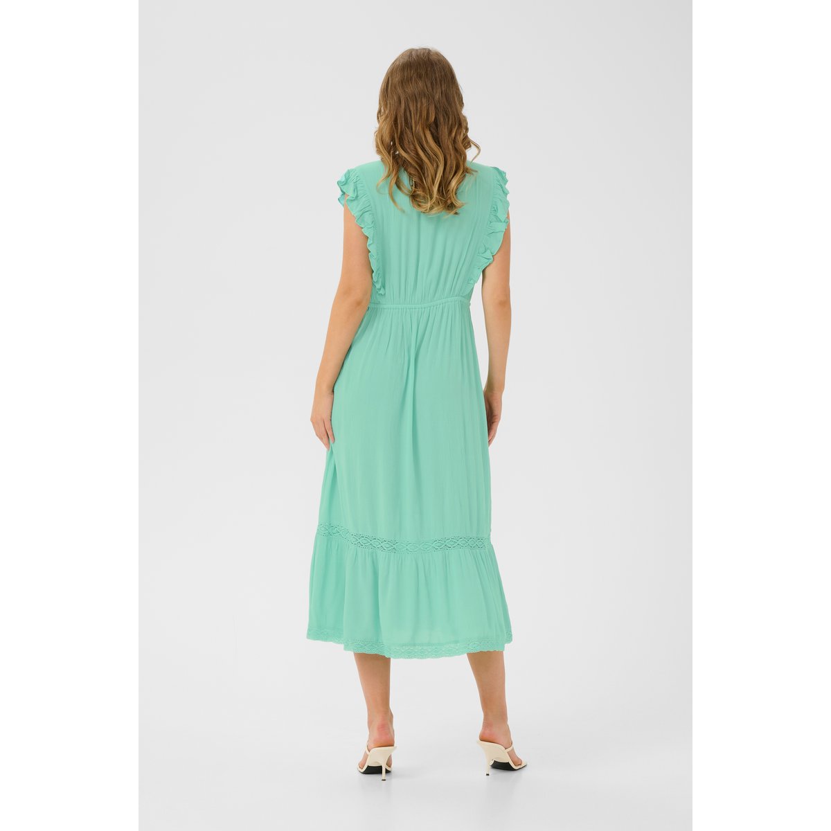 Dress bleu pool blue, KAFFE
