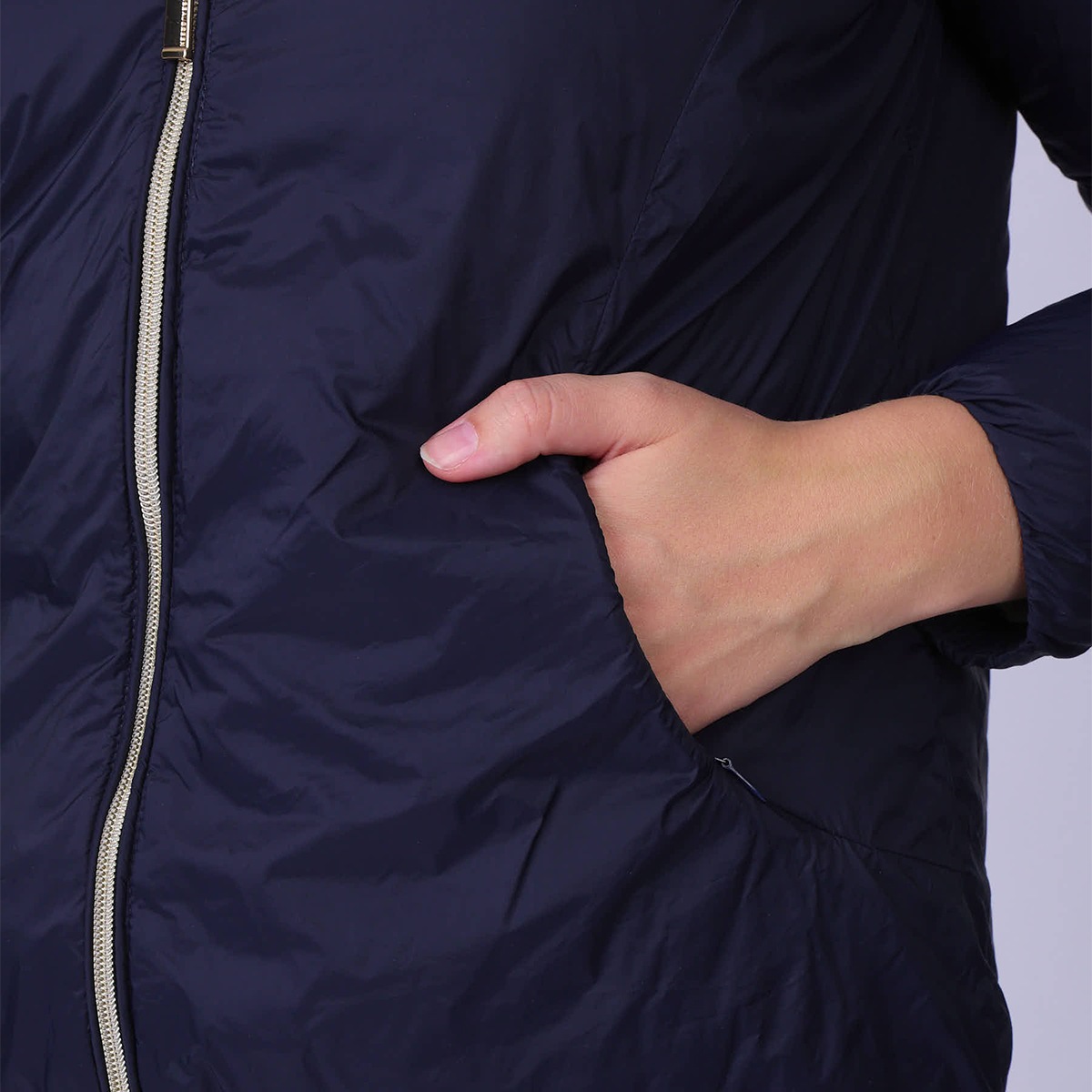 Doudoune Harold bleu marine, MISE AU GREEN