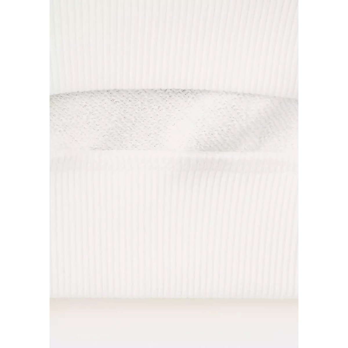Sweat en coton à motif ours blanc cassé, MANGO BABY