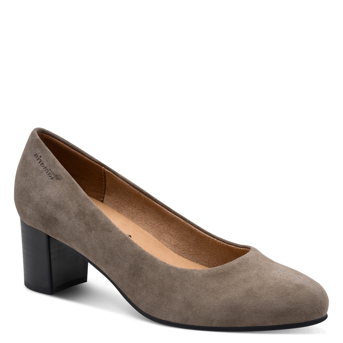 Escarpin en cuir marron cognac croco, TAMARIS