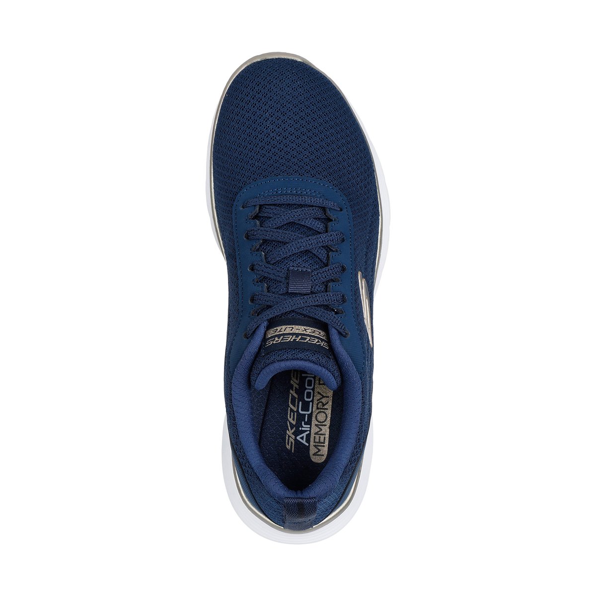 Basket à Lacets marine or, SKECHERS