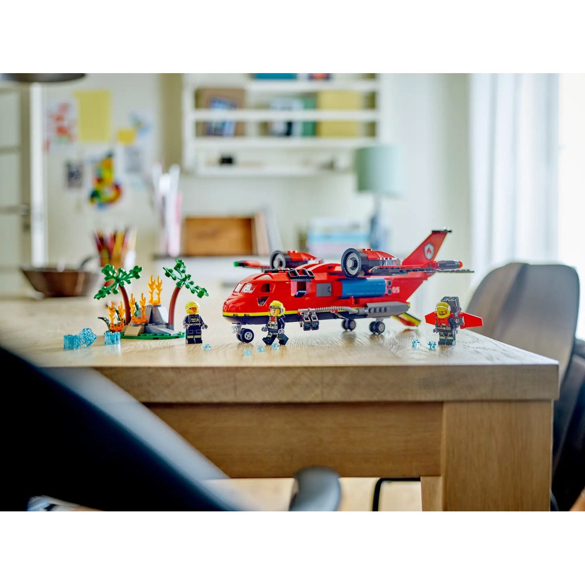 LEGO City - Avion de Sauvetage des Pompiers 60413 pour Enfants multicolore, LEGO