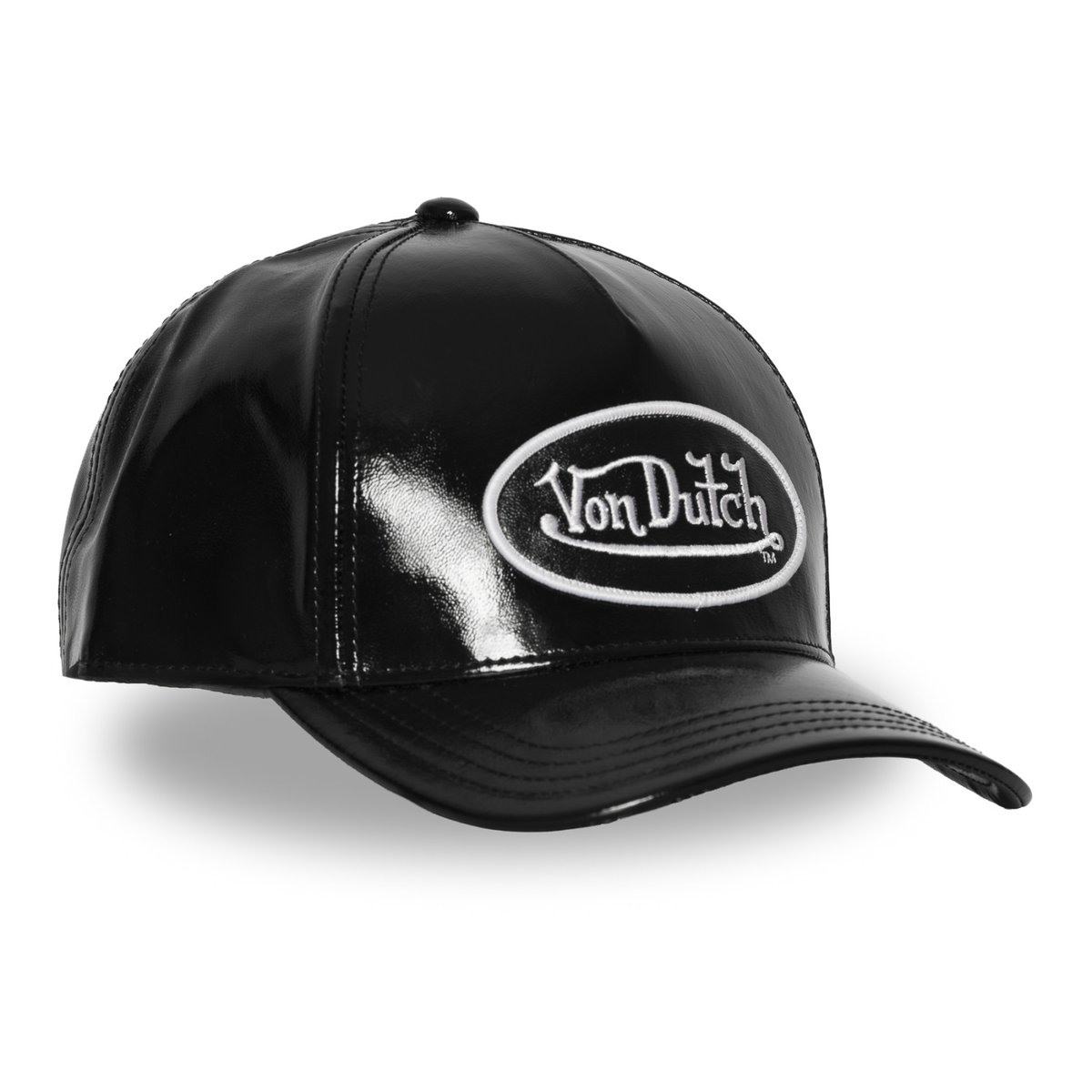 Casquette baseball SHINNY noir/blanc, VON DUTCH