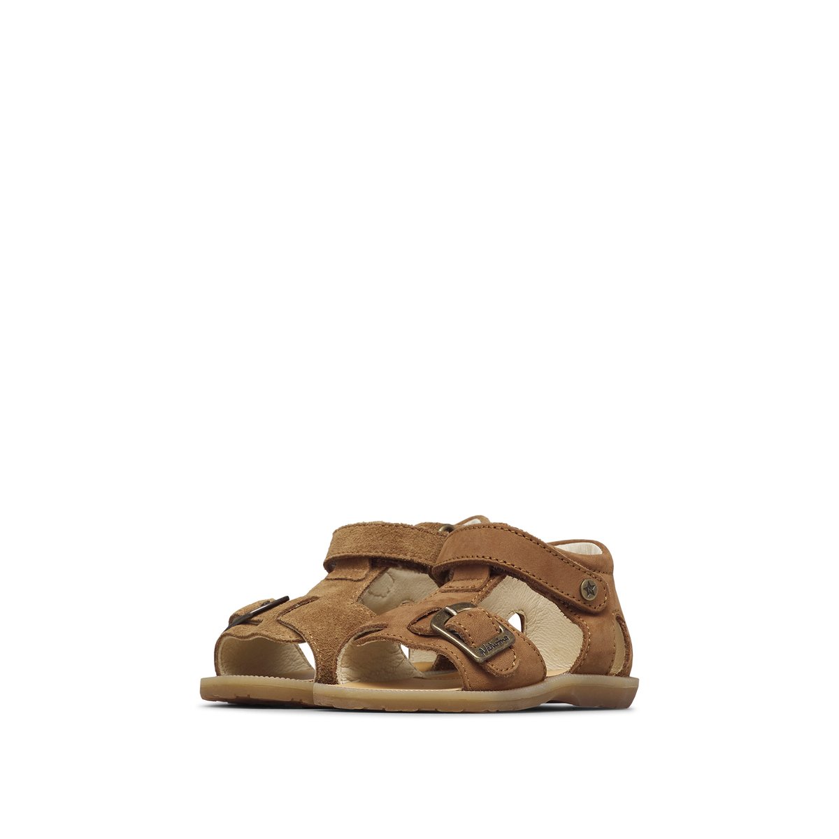 Sandales en cuir QUARZO marron-, NATURINO
