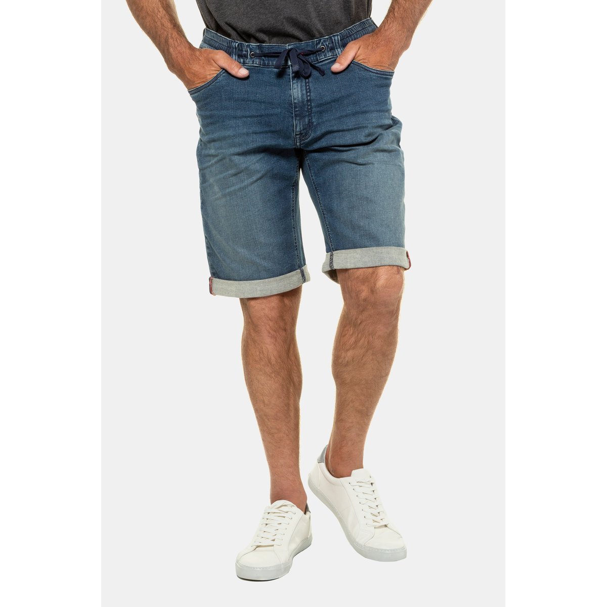 Bermuda FLEXNAMIC® jean bleu foncé, JP1880