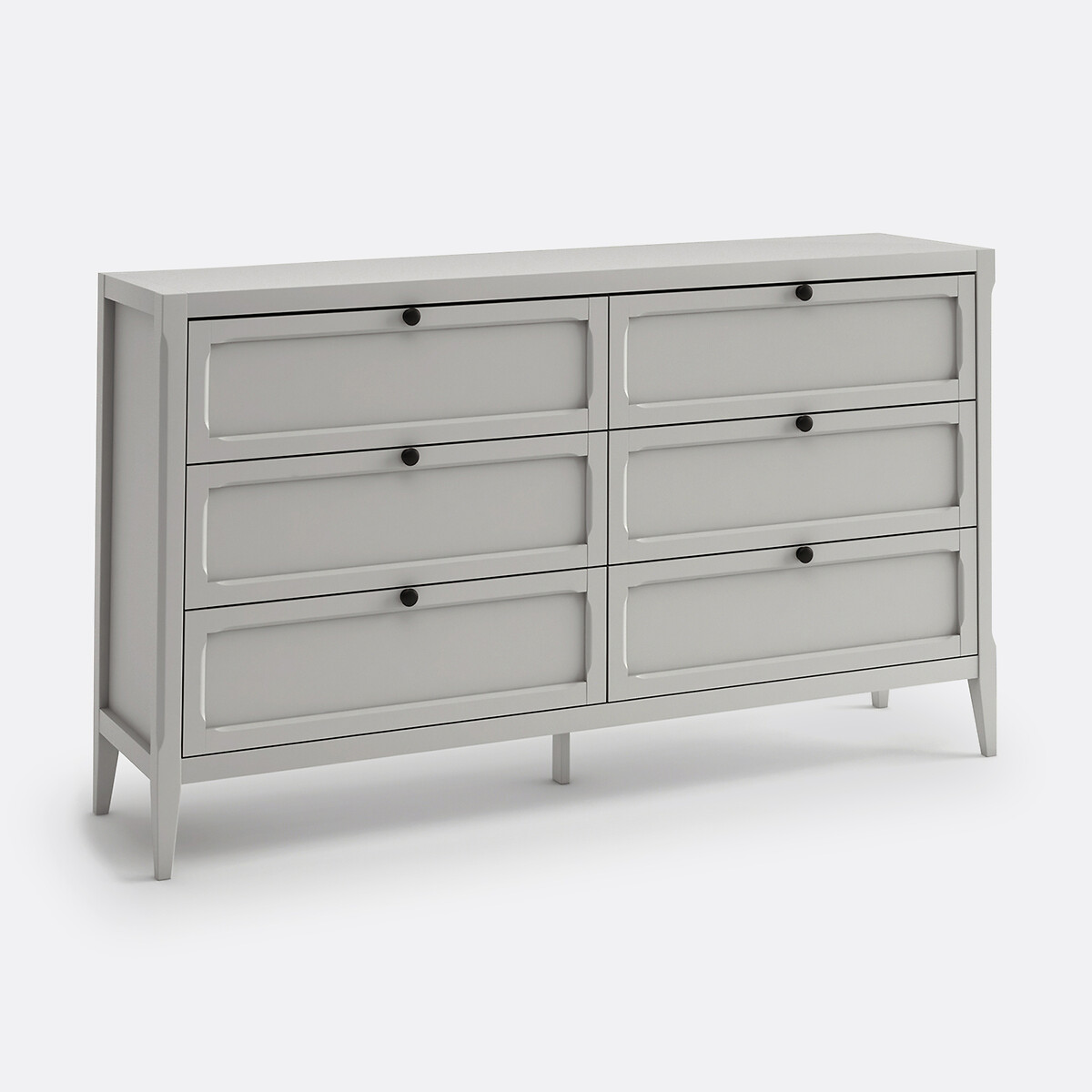 Commode 6 tiroirs, Eugénie gris clair, LA REDOUTE INTERIEURS