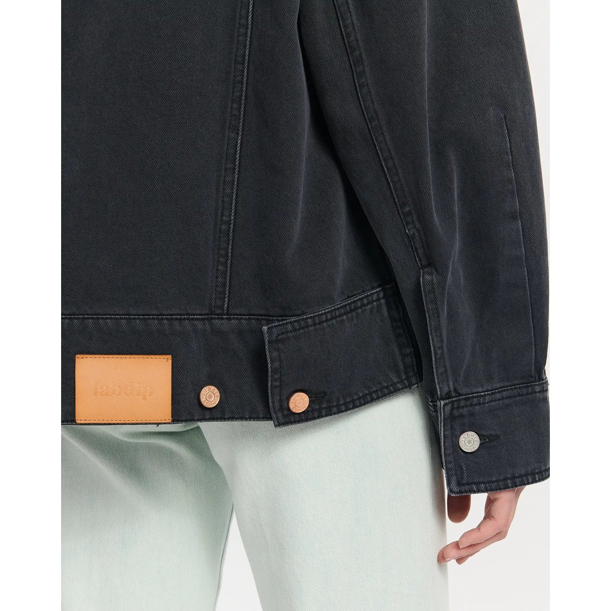 Veste en jean black washed, LABDIP