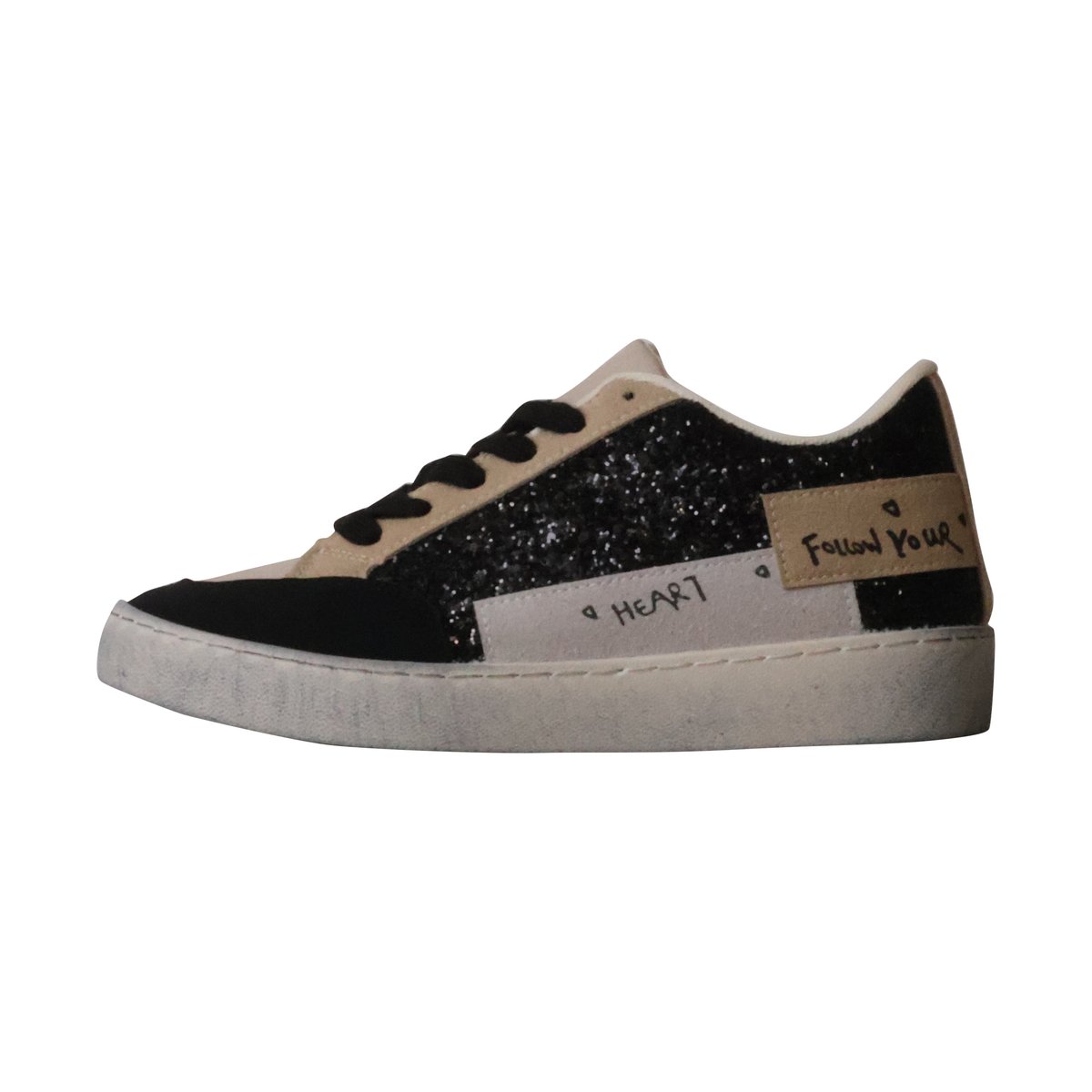 Basket à Lacets Joalice noir, ENZA NUCCI