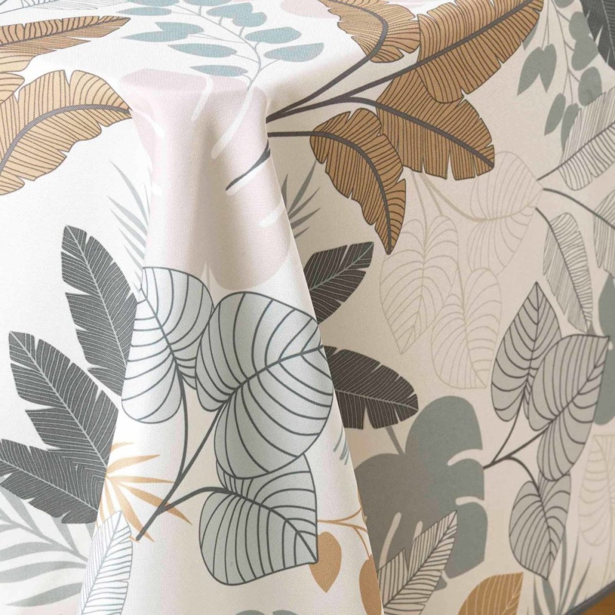 Nappe rectangulaire 150x240 antitache imprimé FIDJI multicolore, DECORATIE