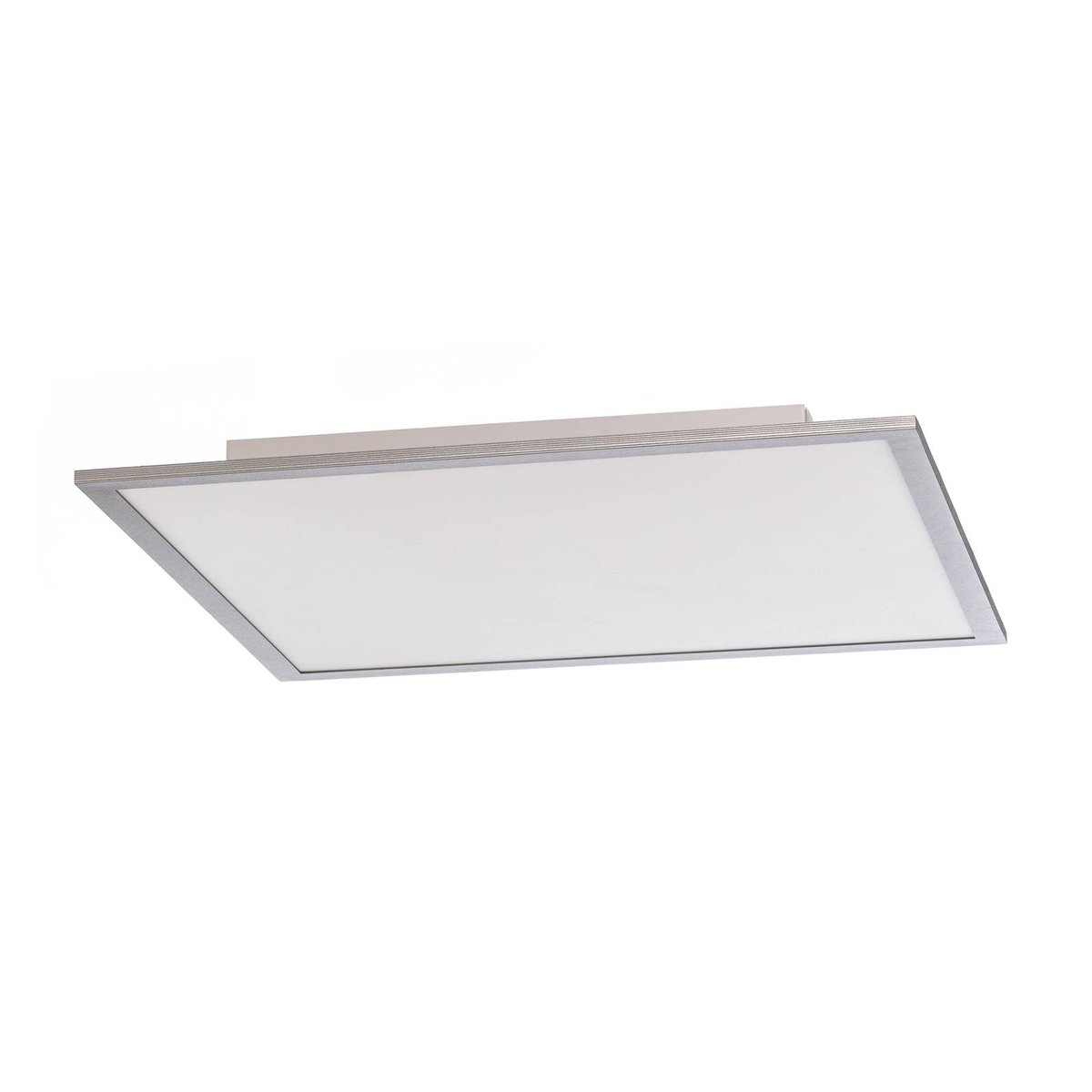 Panneau moderneLED, Livel blanc, argent, LINDBY
