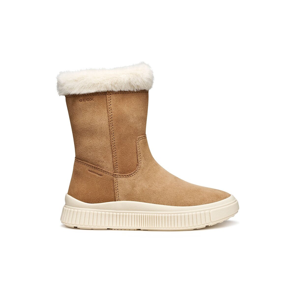 Bottes fourrées, LAQUINNY WATERPROOF cognac, GEOX