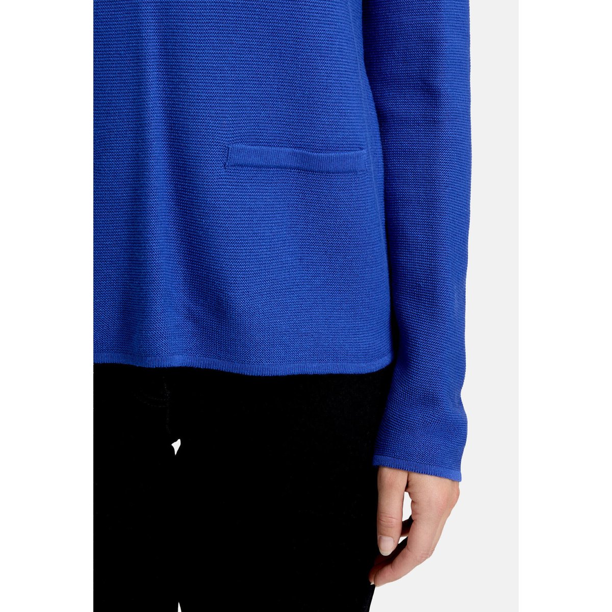 Pull-over en fine maille à poches plaquées adria, BETTY BARCLAY