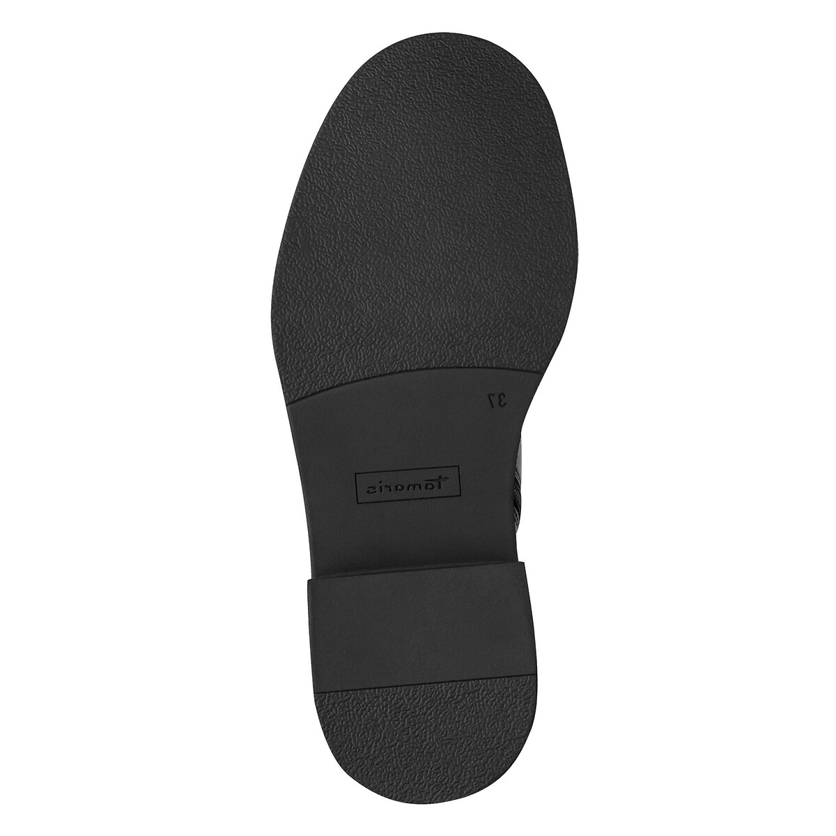 Flat Leather Calf Boots black, TAMARIS