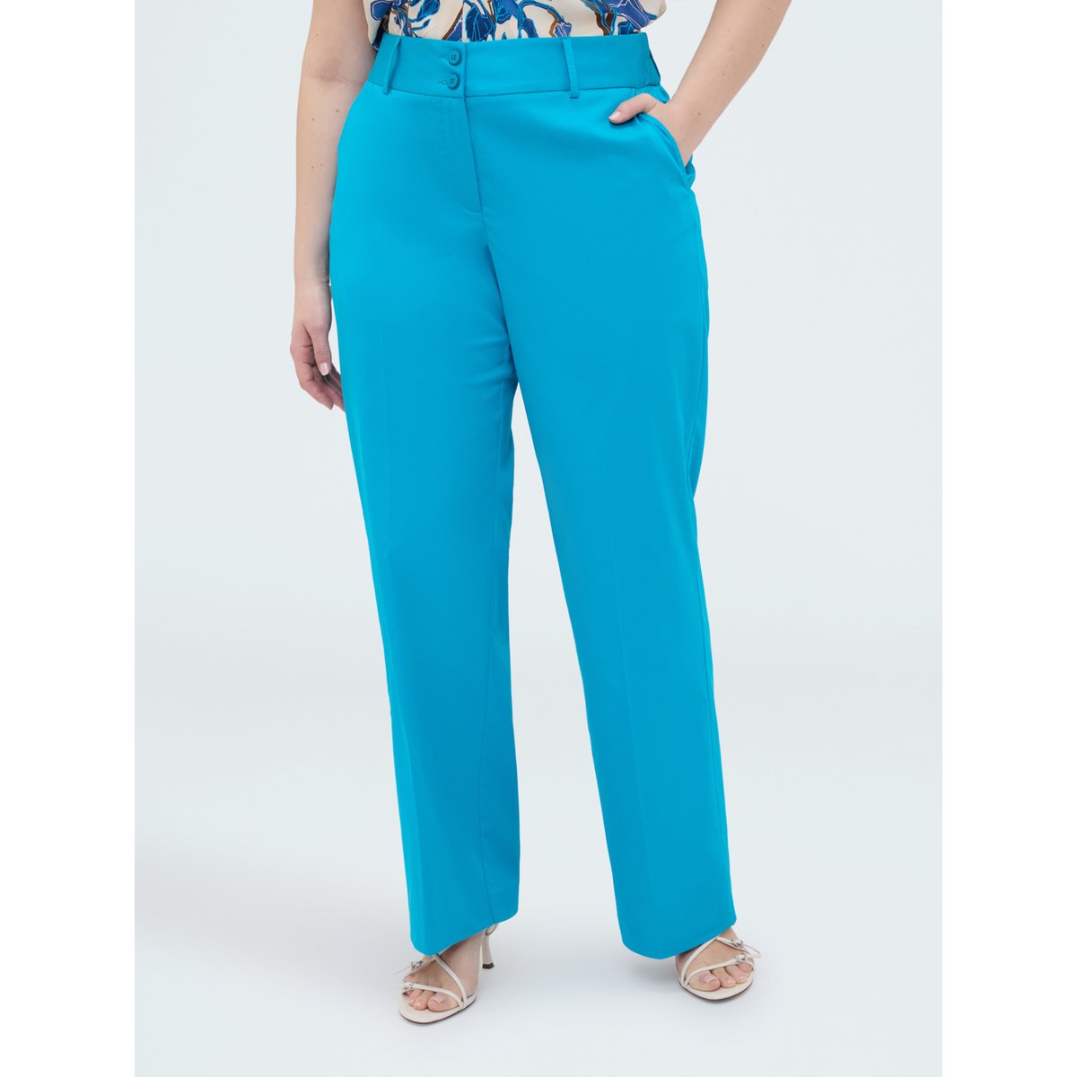 Pantalons Regular light - blue, FIORELLA RUBINO