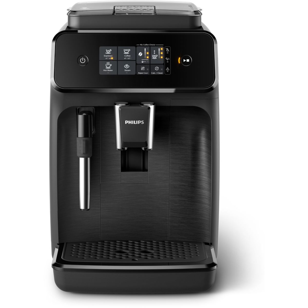 Expresso Broyeur EP1220/00 Noir Mat série 1200 noir, PHILIPS
