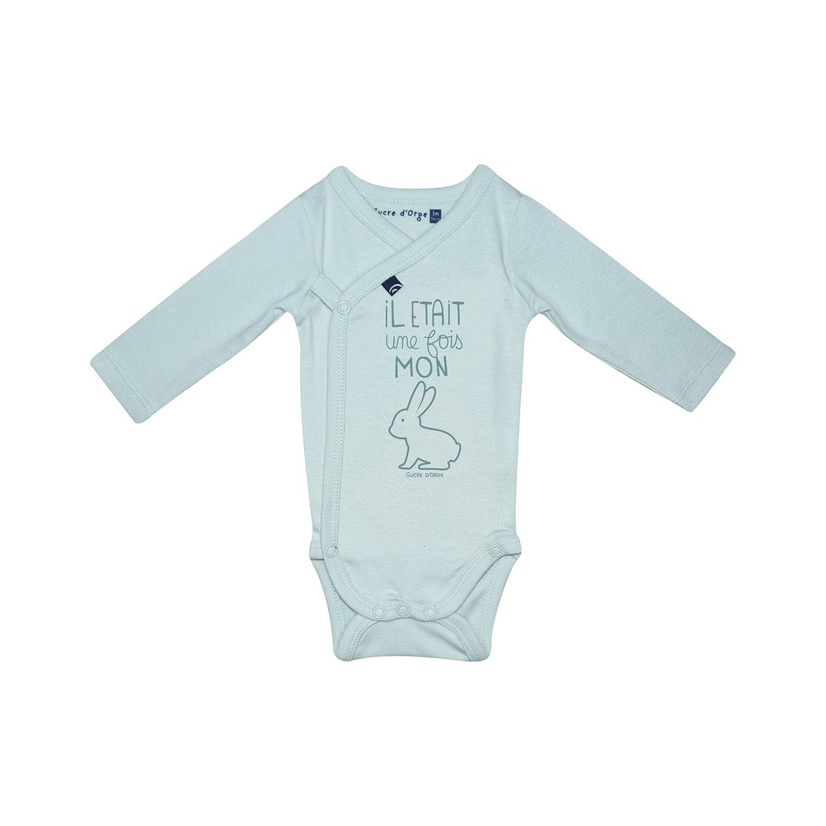 Lot de 2 bodies patrizio ouverture devant vert, SUCRE D'ORGE