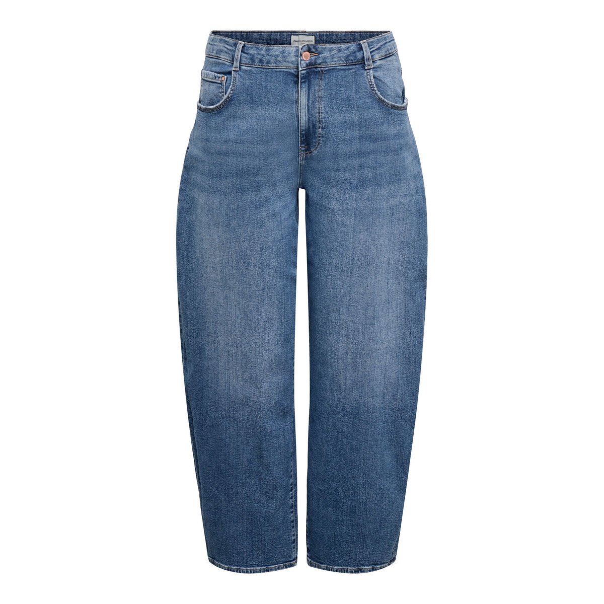 Jeans En Tonneau dark blue denim, ONLY CARMAKOMA