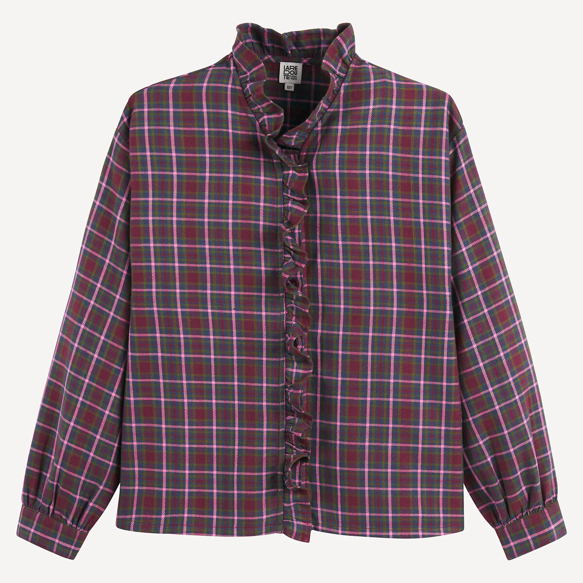 Checked Long Sleeve Shirt multi-coloured checks, LA REDOUTE COLLECTIONS