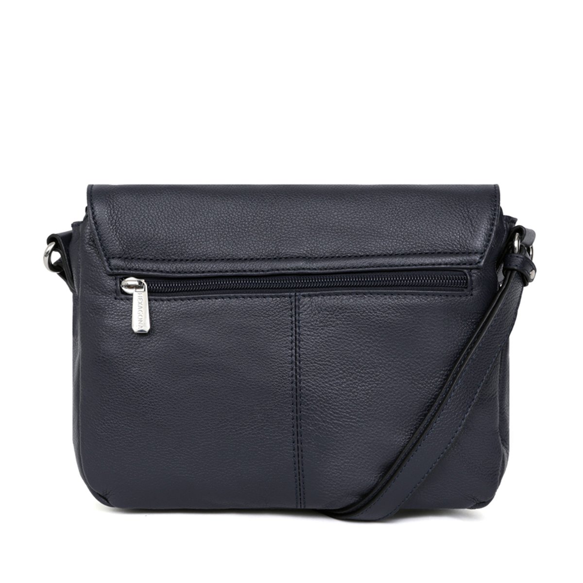 Sac porté travers  CONFORT bleu marine, HEXAGONA