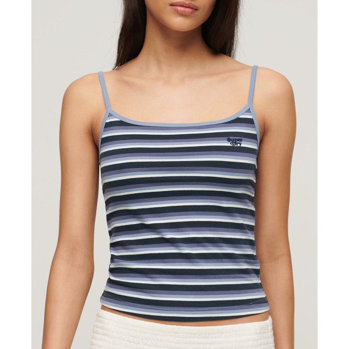 Caraco Athletic Essentials rayé bleu marine éclipse, SUPERDRY
