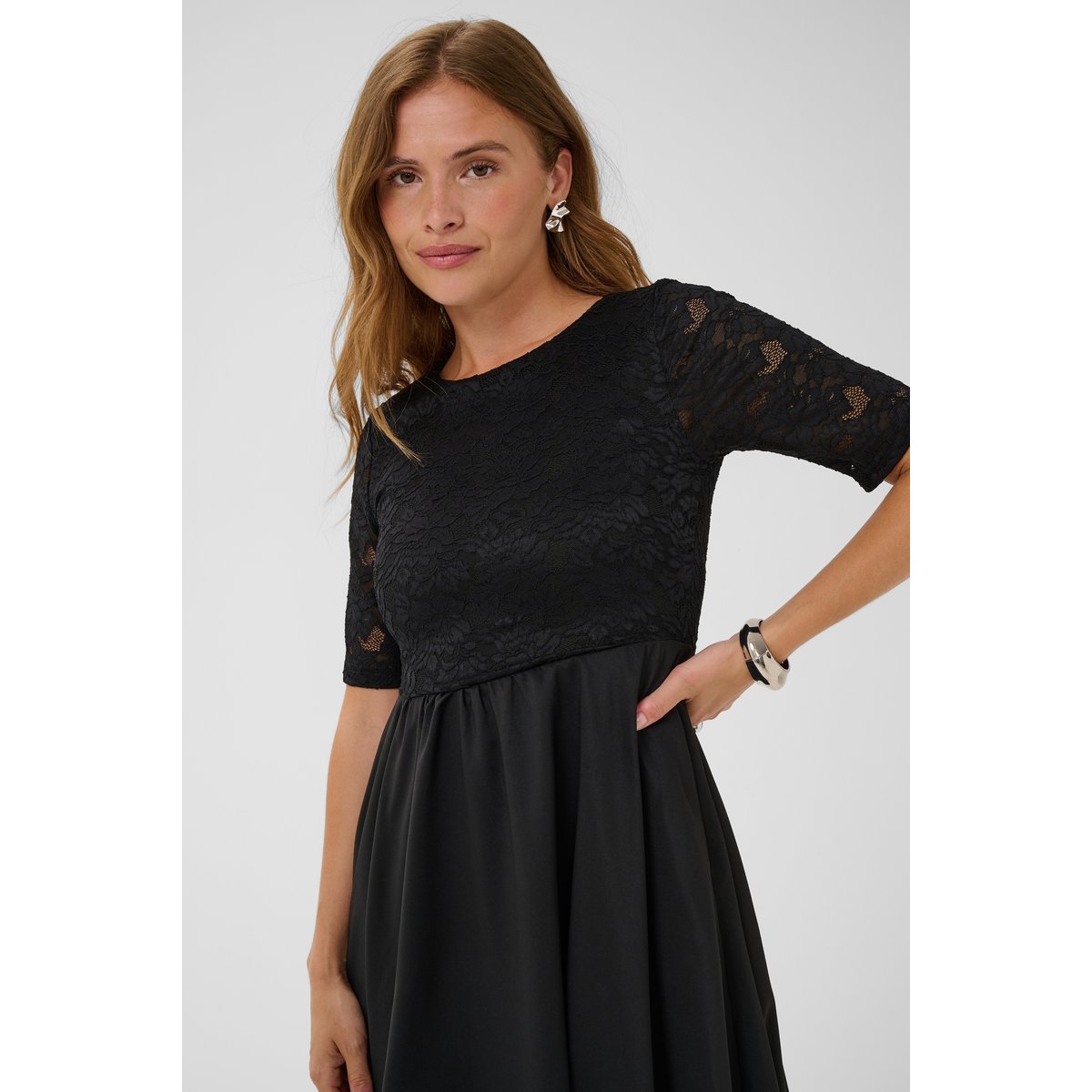 Robe noir black deep, KAFFE