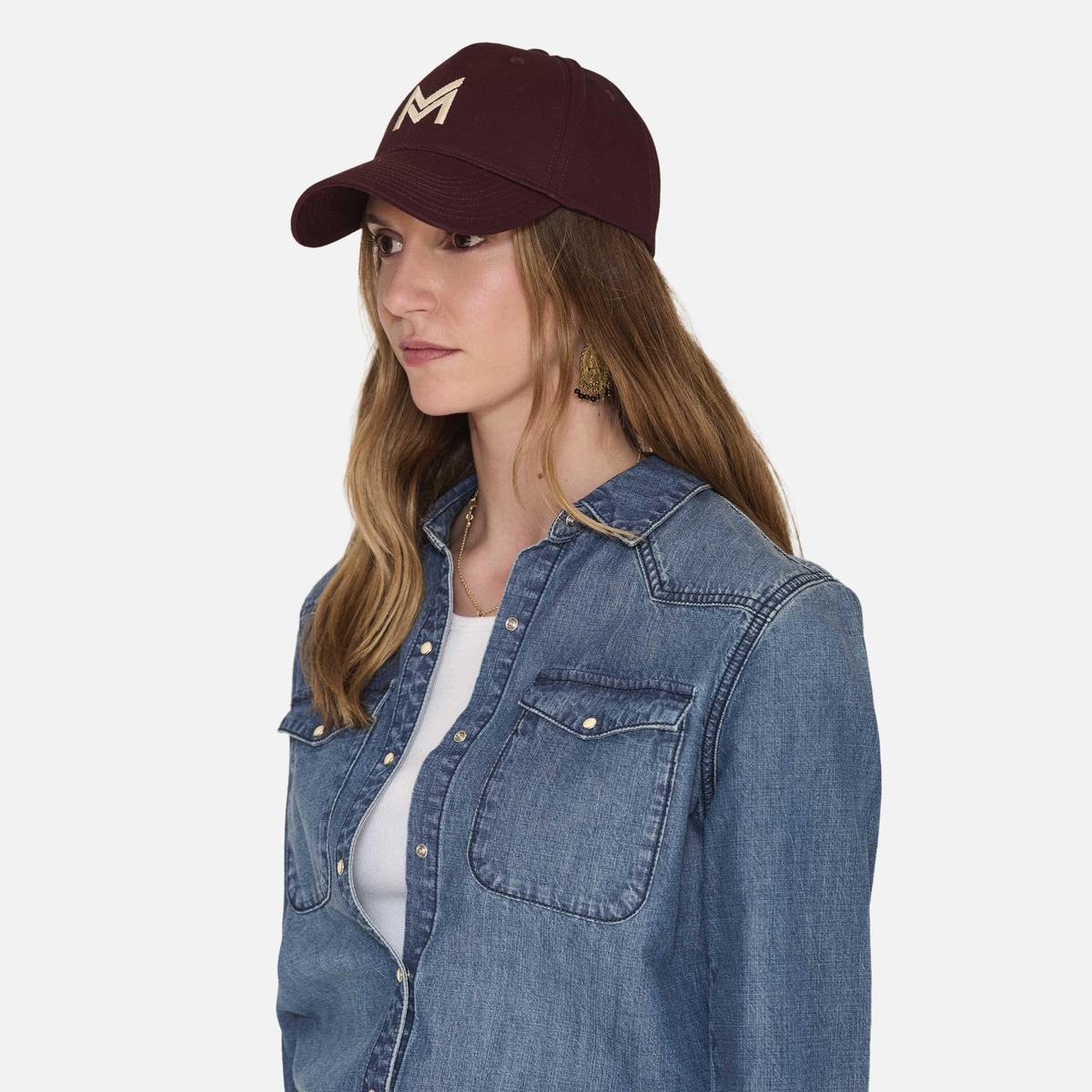 Chapeau EVELY grenat, MKT STUDIO