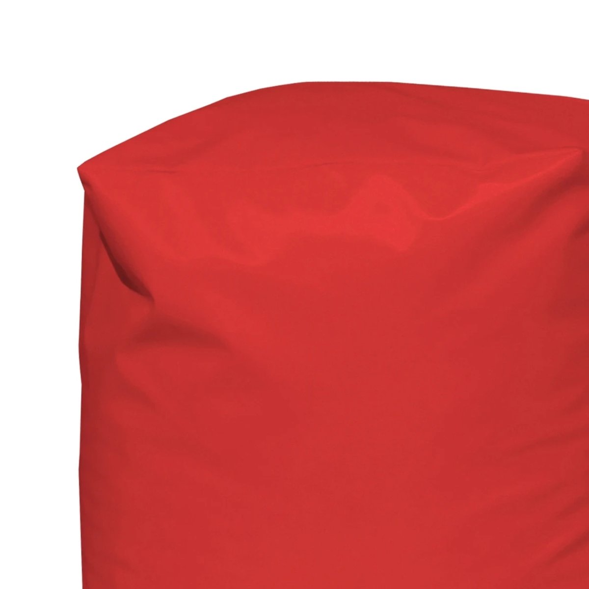 Pouf Cube Taupe rouge, HOME MAISON