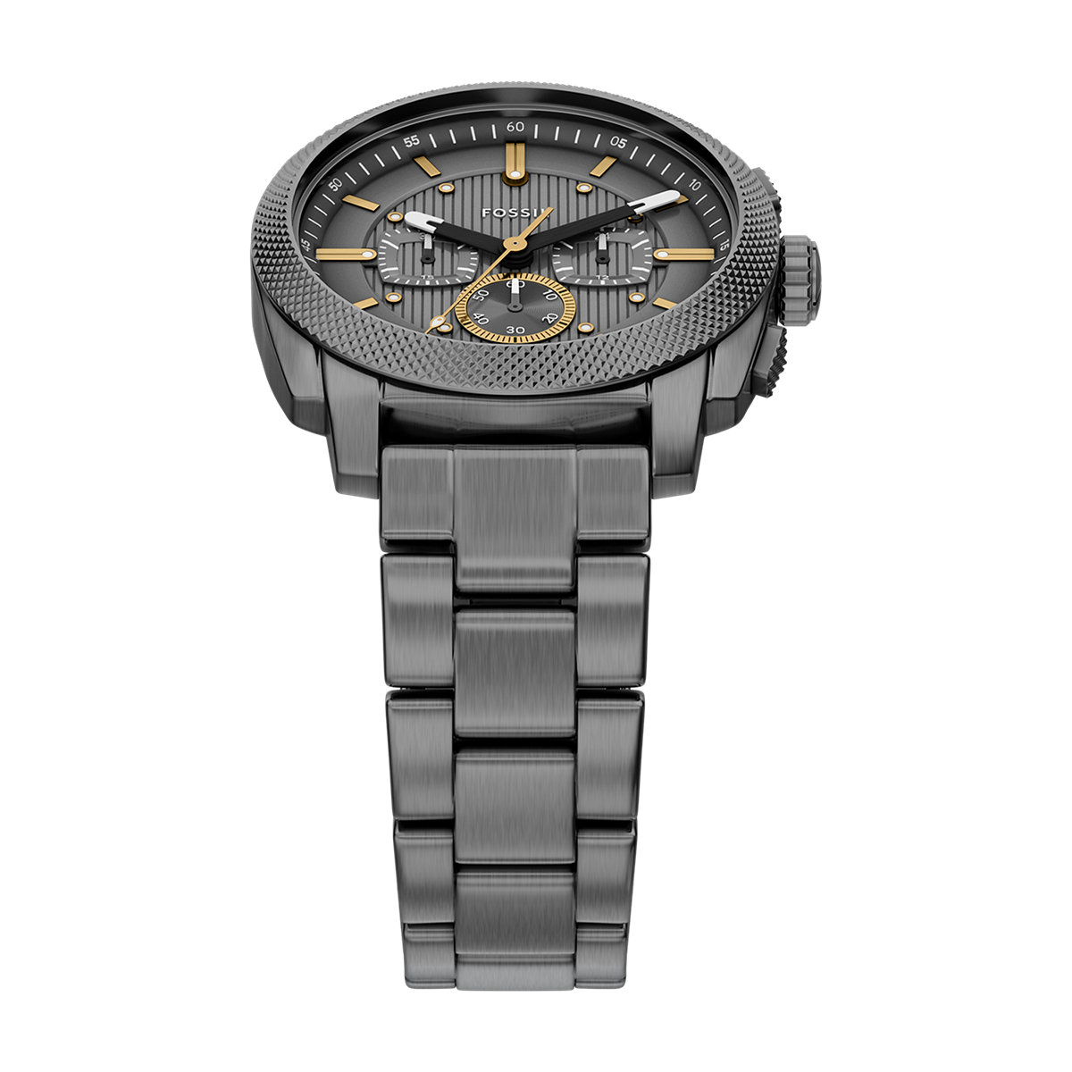 Montre Analogique  MACHINE argenté gris argenté, FOSSIL