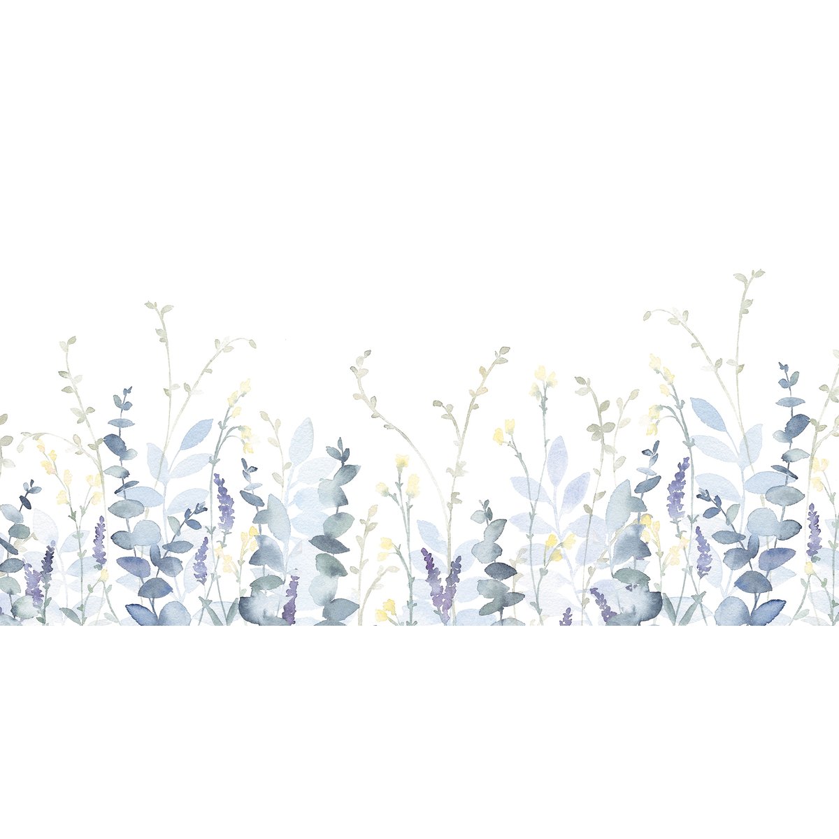 Papier peint panoramique Poaceae à la volée, Gris 425 x 250cm couleurs, ACTE DECO