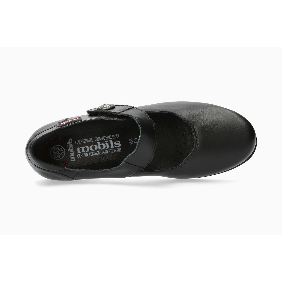 Ballerines en cuir FLORA noir p5131, MEPHISTO