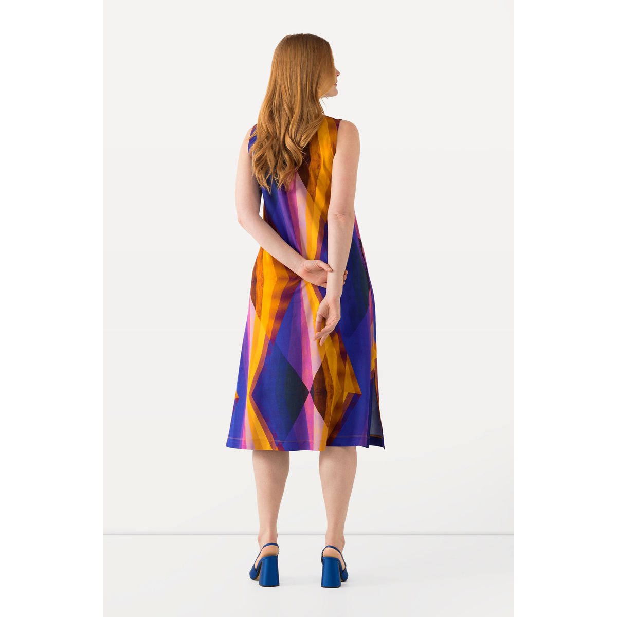 Robe midi sans manches baie, ULLA POPKEN