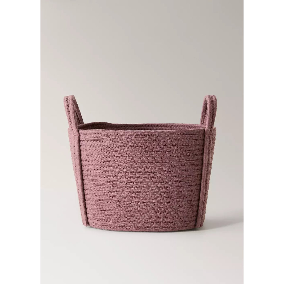 Petit panier enfant en coton avec anses cerise, MANGO HOME