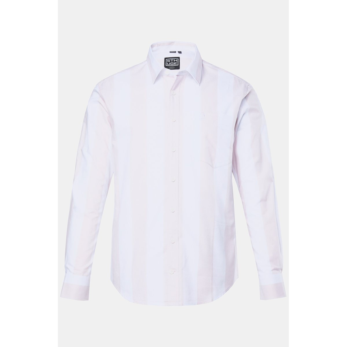 Chemise à rayures rose poudré, STHUGE
