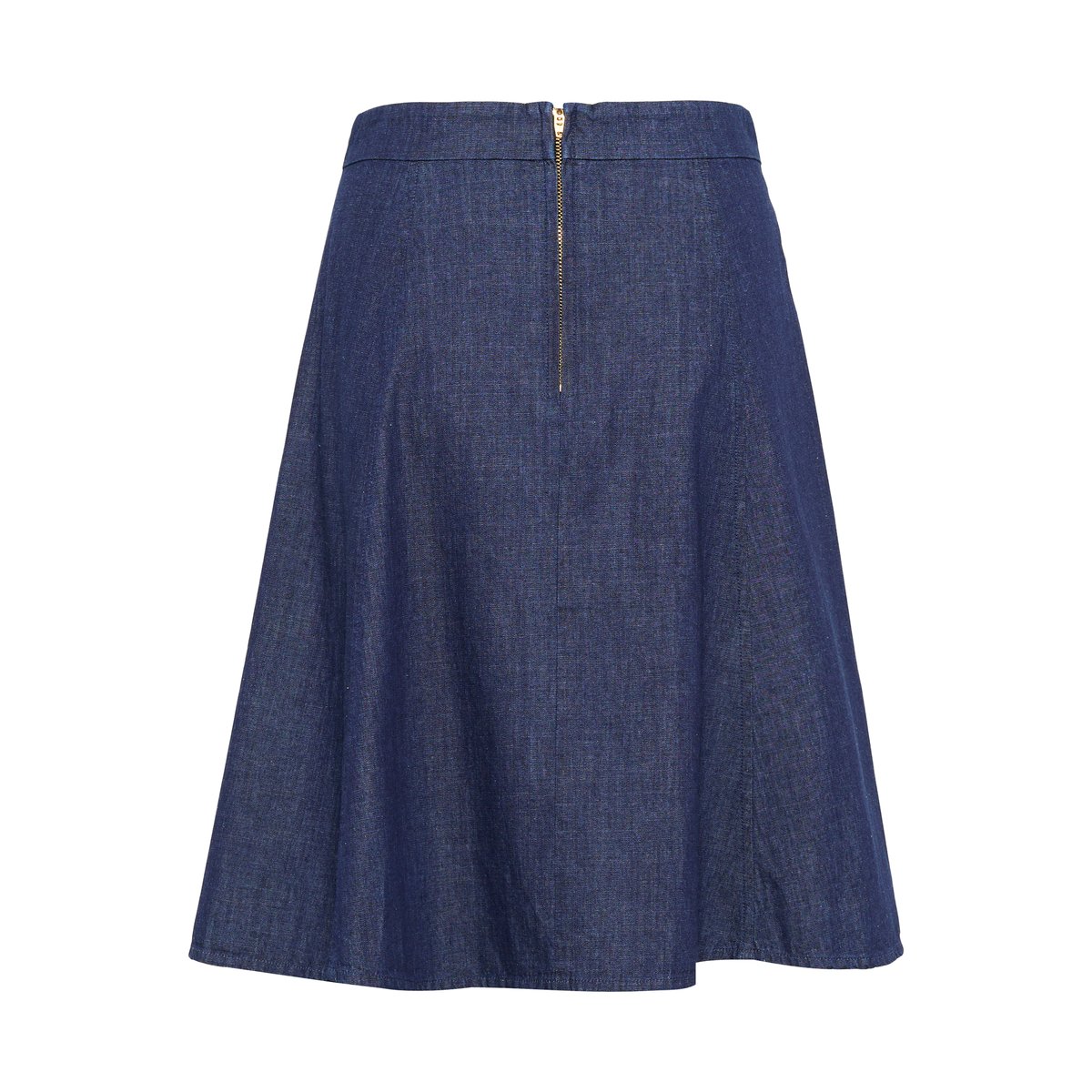 Jupe - tissage léger bleu dark blue denim, SOAKED IN LUXURY