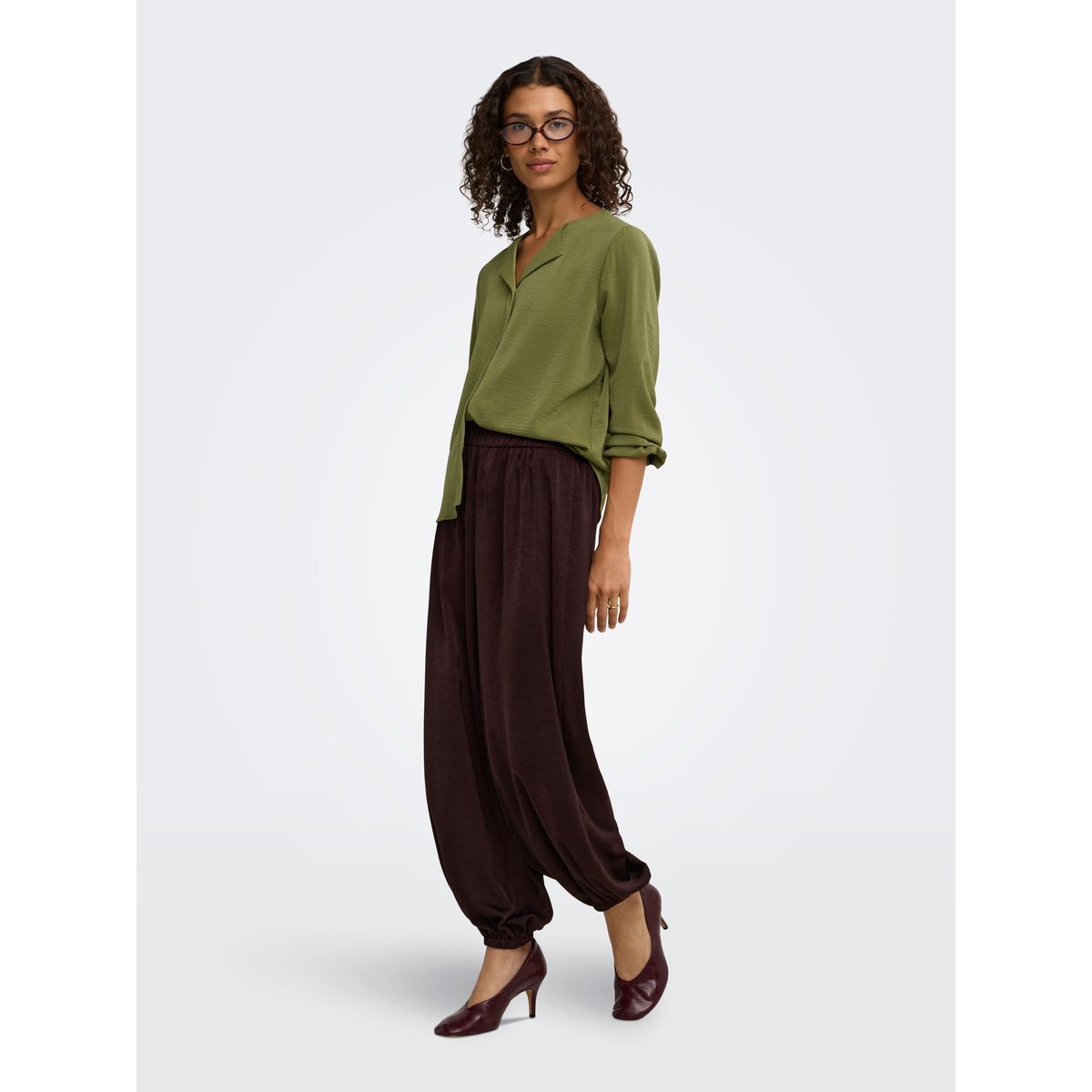 Chemise dark olive, JDY