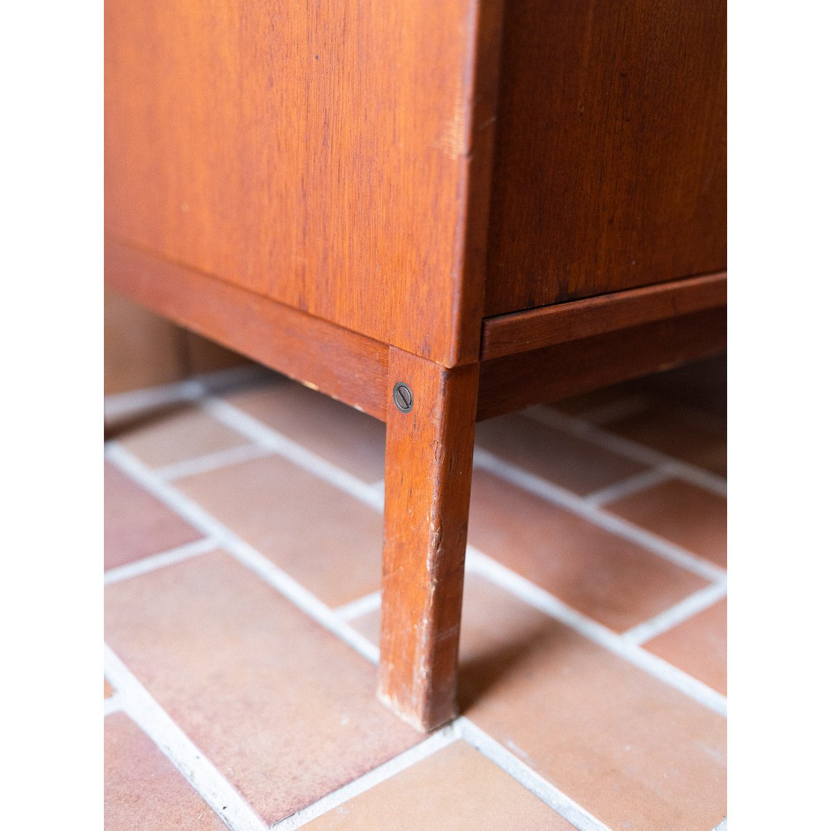 Buffet scandinave en bois Gustave N°1620 - Bon état marron, DEBONGOUT