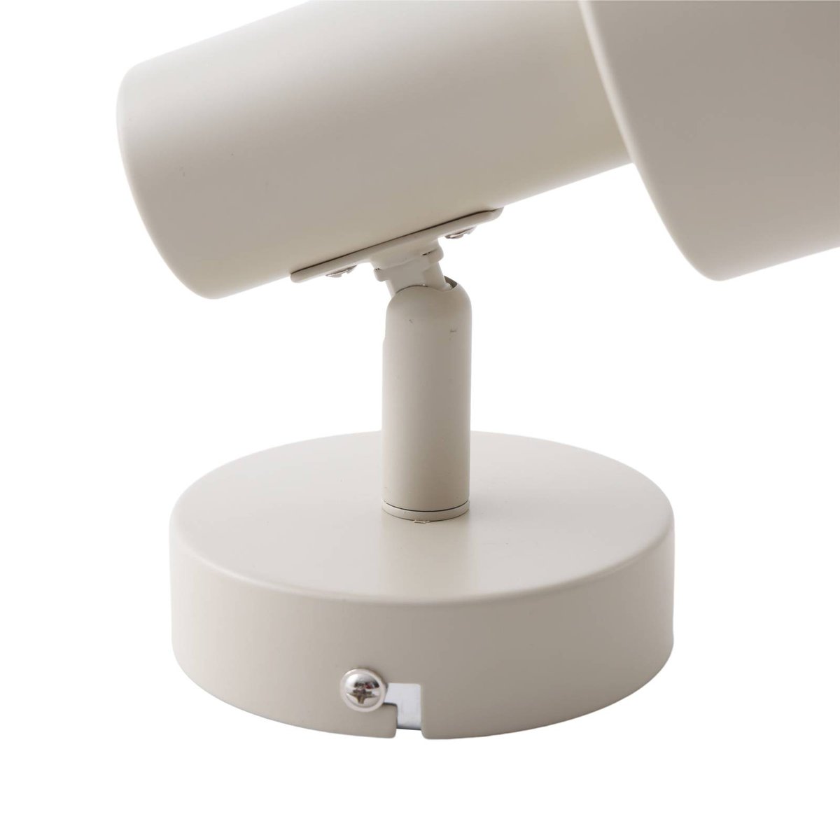 Spot en métal moderne, Ovelia beige, LINDBY