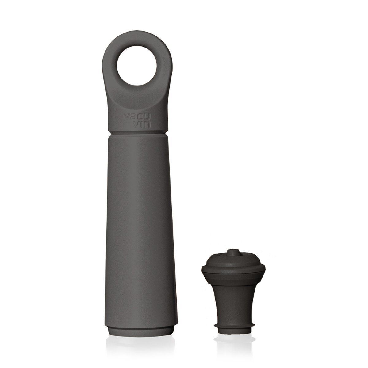 Pompe Loop graphite avec bouchon couleur unique, VACU-VIN