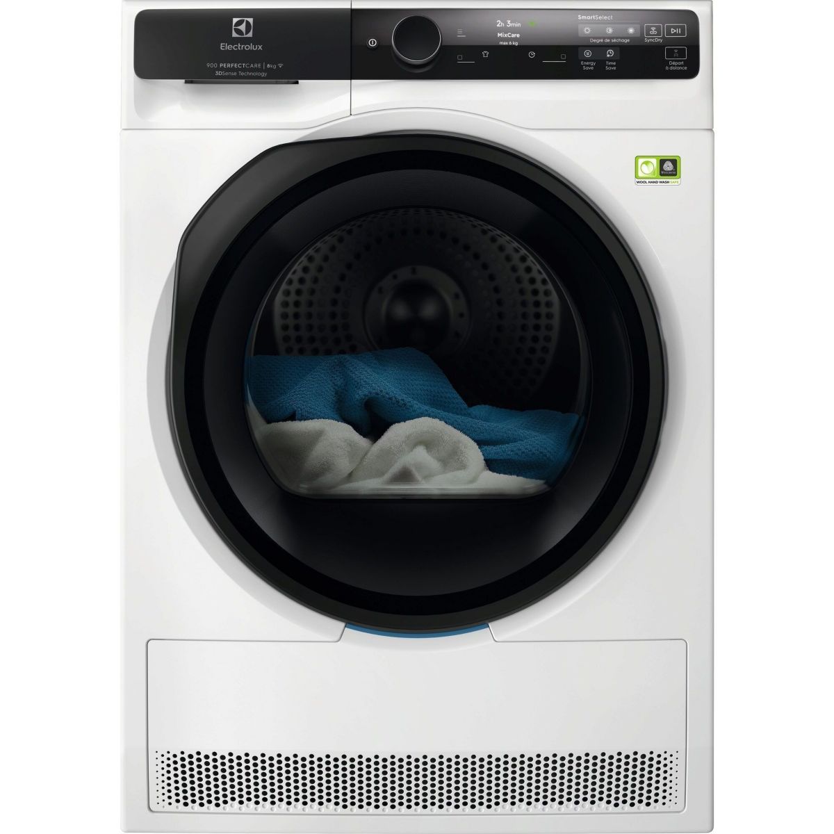 Sèche linge pompe à chaleur EW9HI783FC couleur unique, ELECTROLUX