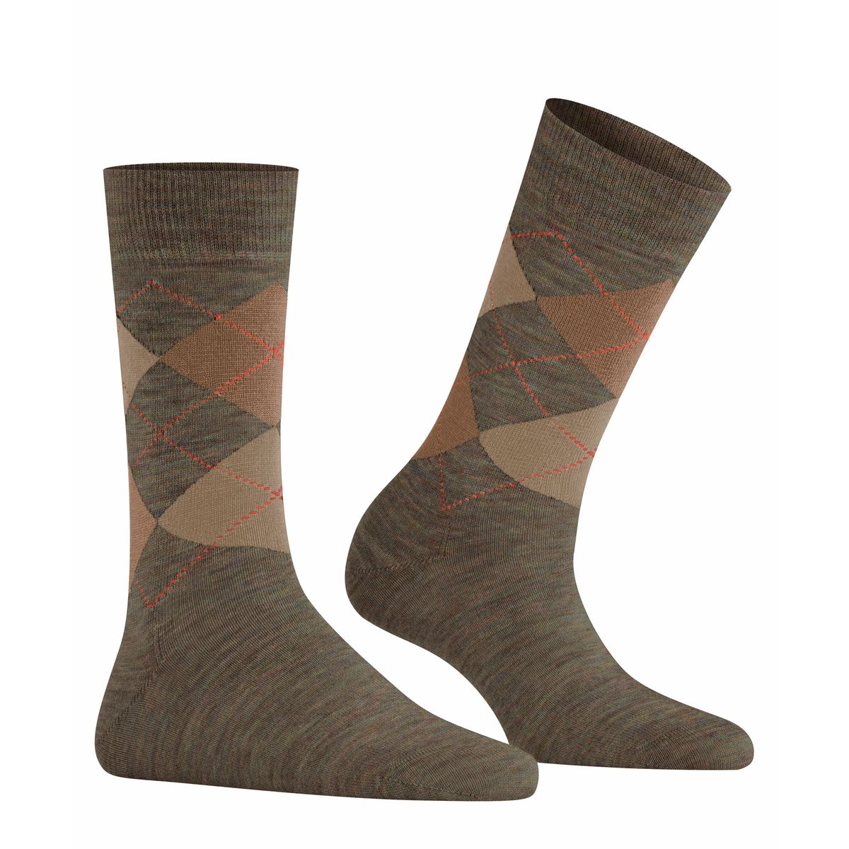 Chaussettes Melange Marylebone Opaque manganese blue (7923), BURLINGTON